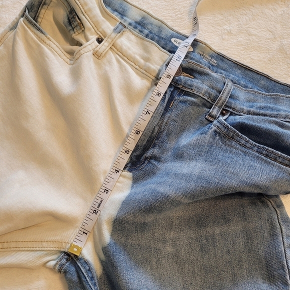 Old Navy 90s The Power Jean Perfect‎ Straight Ankle Bleached Leg Women's Size 8 - Picture 12 of 15